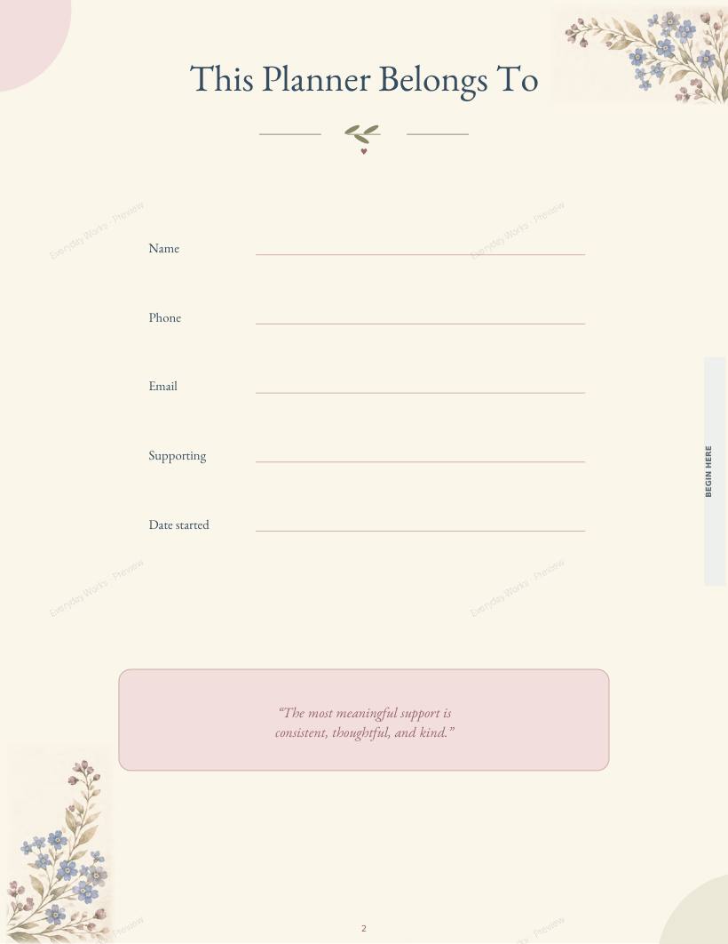 Beside You sample page 1