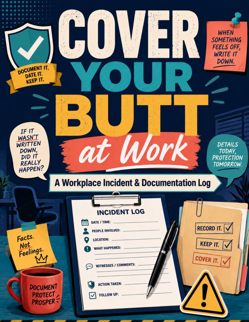 Cover Your Butt at Work sample page 1