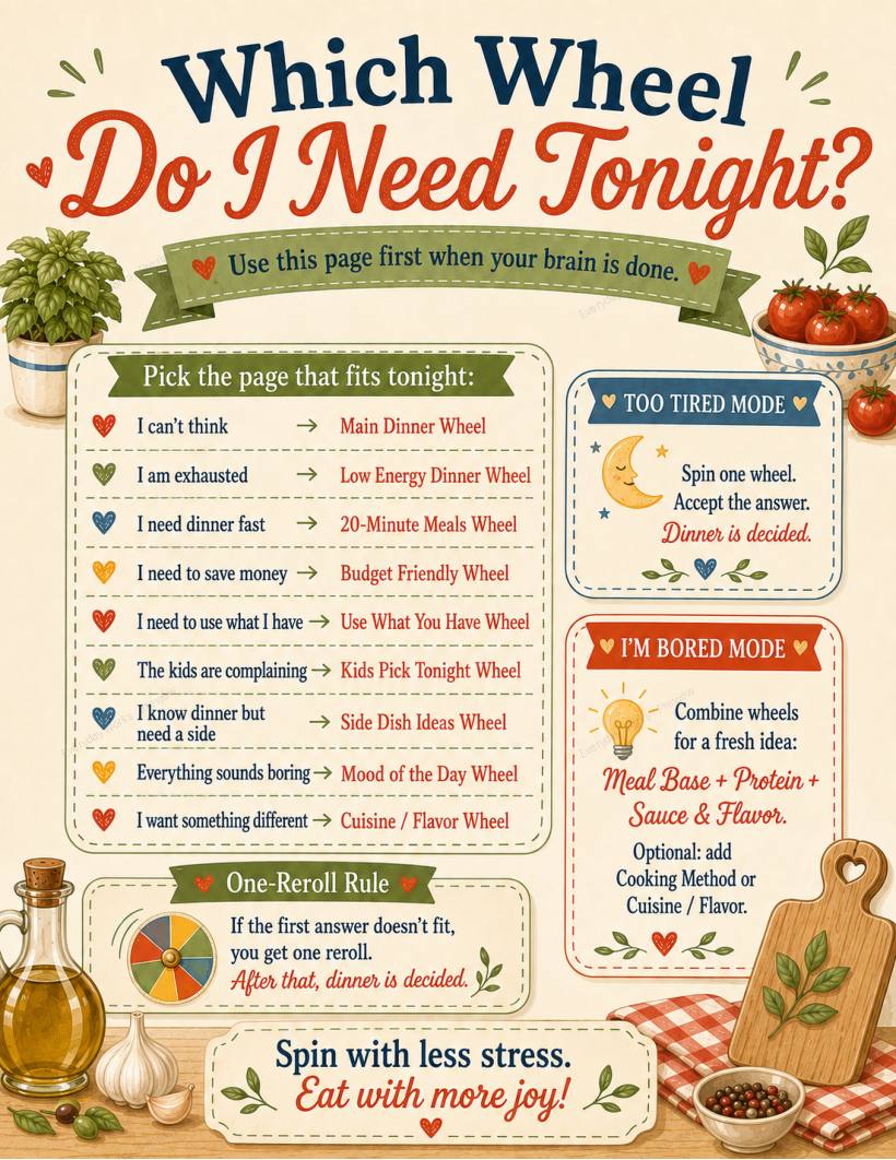 What's for Dinner? sample page 2